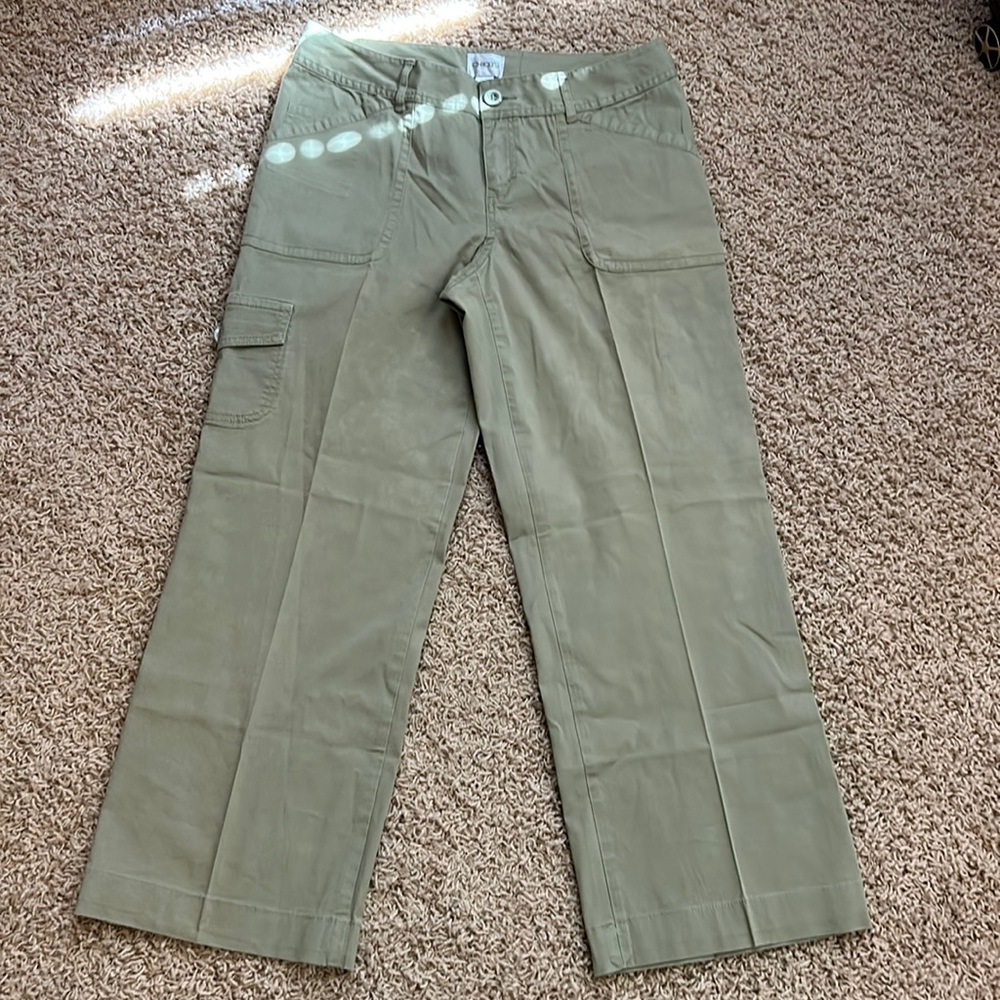 Chicos wide leg cargo pants